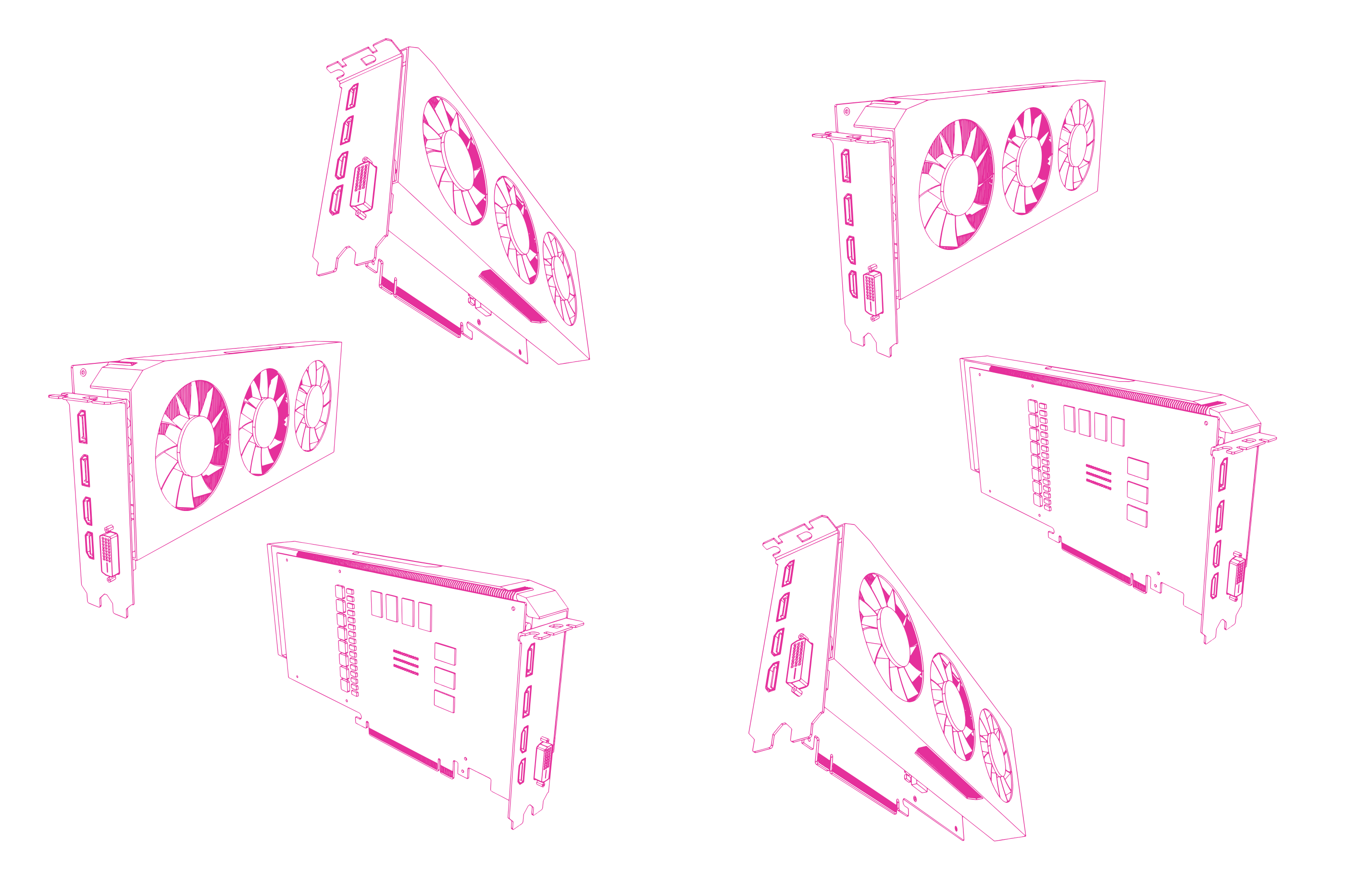 Graphics card blueprint
