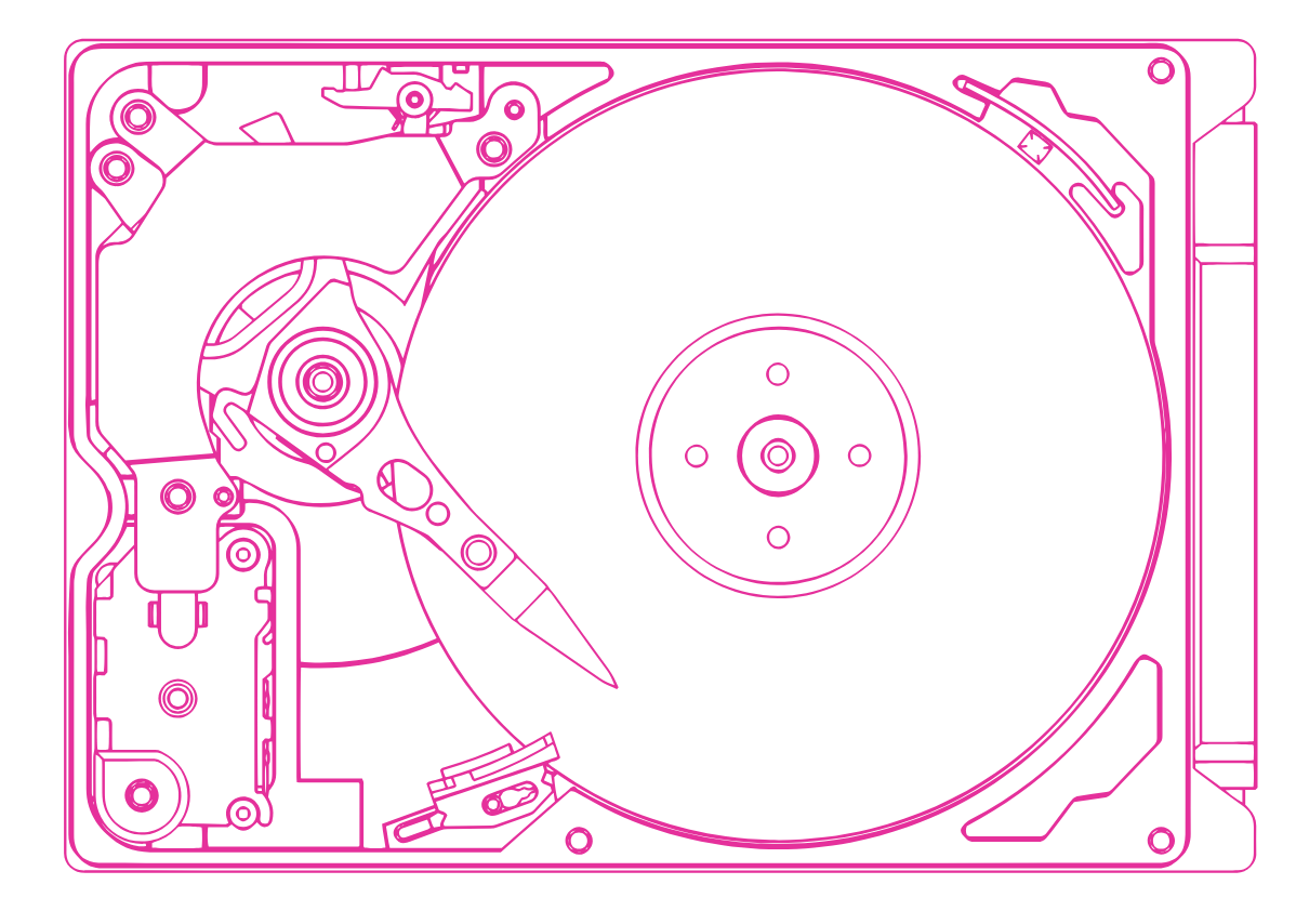 Hard drive blueprint